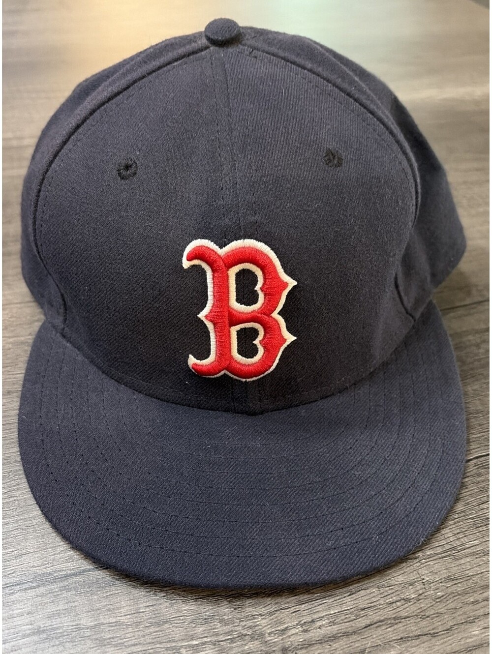 New Era 59Fifty Boston Red Sox Official On-Field Baseball Cap MLB Size 7 3/4